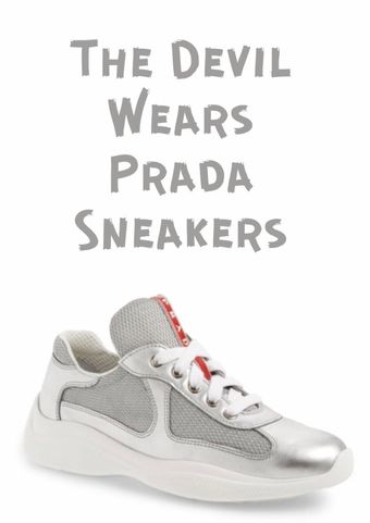 the devil wears prada sneakers 2017 poster