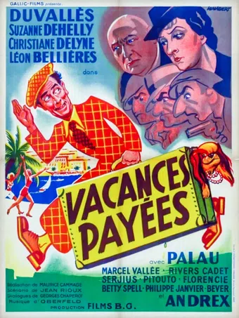 vacances payées 1938 poster