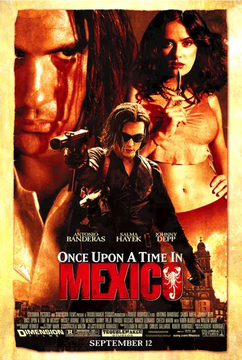 once upon a time in mexico 2003 poster