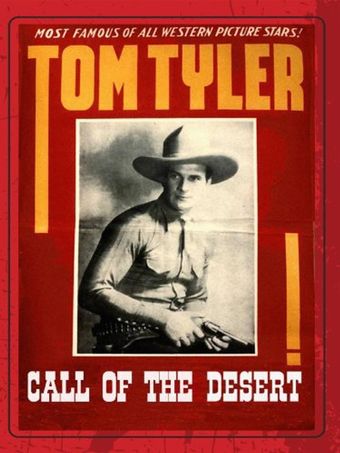 call of the desert 1930 poster