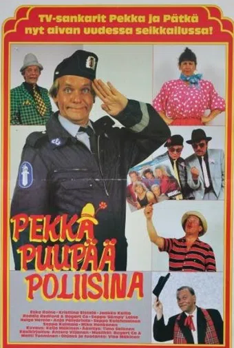 pekka puupää poliisina 1986 poster