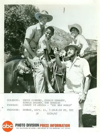 cowboy in africa 1967 poster