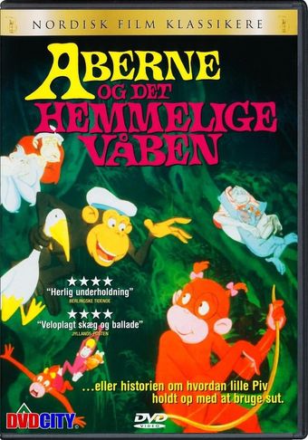 aberne og det hemmelige våben 1995 poster