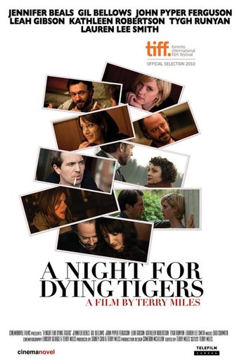 a night for dying tigers 2010 poster