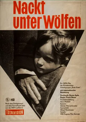 nackt unter wölfen 1963 poster