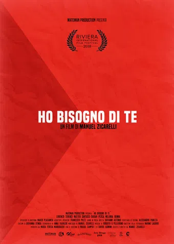 ho bisogno di te 2018 poster