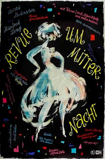 revue um mitternacht 1962 poster