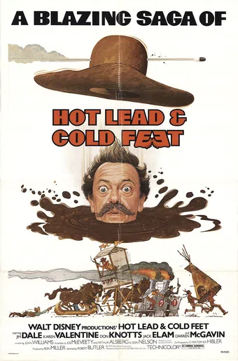 hot lead and cold feet 1978 poster