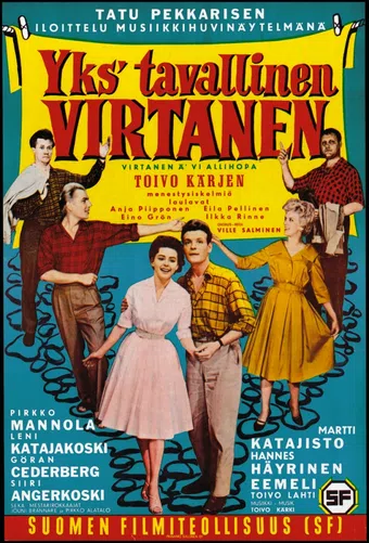 yks' tavallinen virtanen 1959 poster