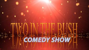 two in the bush comedy show 2015 poster