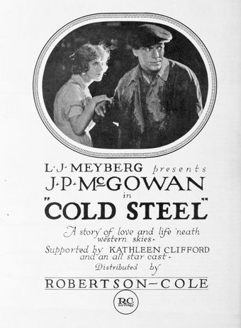 cold steel 1921 poster