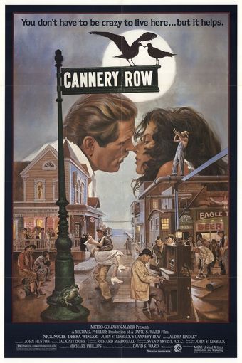 cannery row 1982 poster