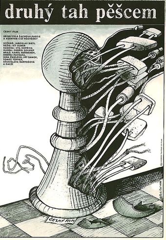 druhý tah pescem 1985 poster