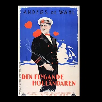 flygande holländaren 1925 poster