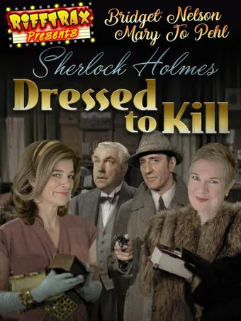 rifftrax presents: sherlock holmes dressed to kill 2019 poster