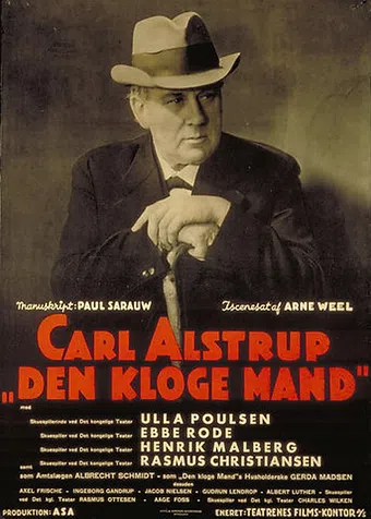 den kloge mand 1937 poster