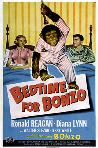 bedtime for bonzo 1951 poster