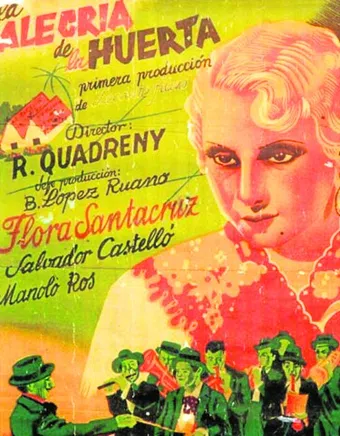 la alegría de la huerta 1940 poster