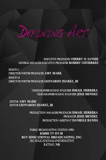 defining art 2014 poster