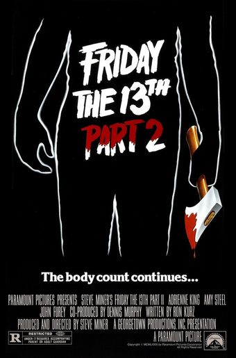 friday the 13th part 2 1981 poster