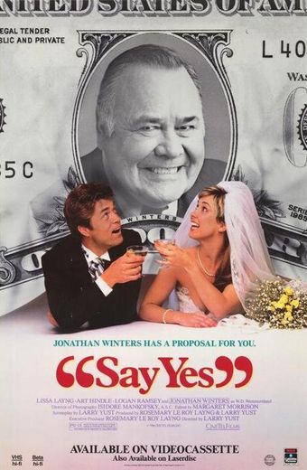 say yes 1986 poster