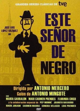 este señor de negro 1975 poster