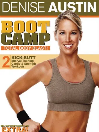 denise austin: boot camp total body blast 2006 poster