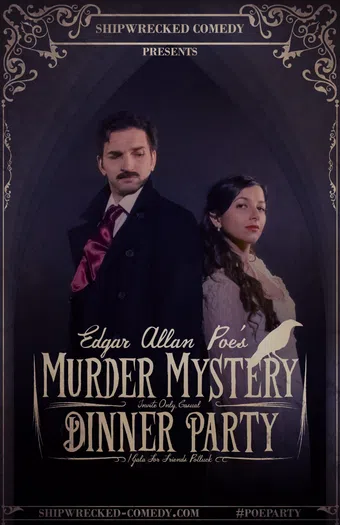 edgar allan poe's murder mystery dinner party 2016 poster