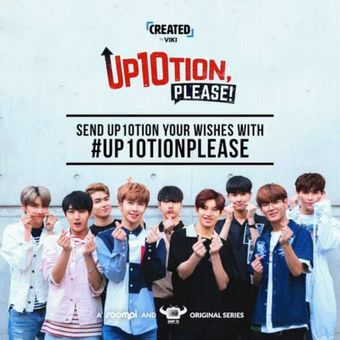 up10tion, please! 2017 poster