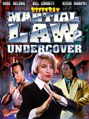 rifftrax: martial law 2 under cover 2020 poster