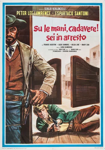 su le mani, cadavere! sei in arresto 1971 poster