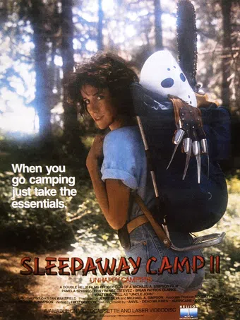 sleepaway camp ii: unhappy campers 1988 poster