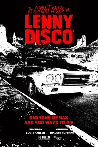 the asphalt ballad of lenny disco 2022 poster