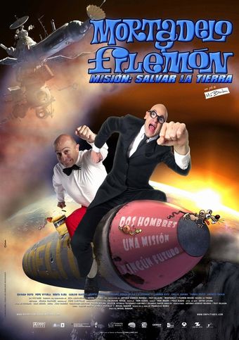 mortadelo y filemón. misión: salvar la tierra 2008 poster