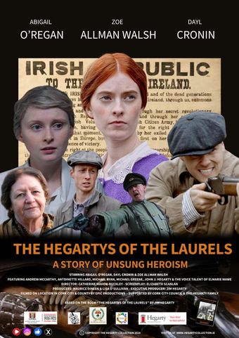 the hegartys of the laurels 2024 poster