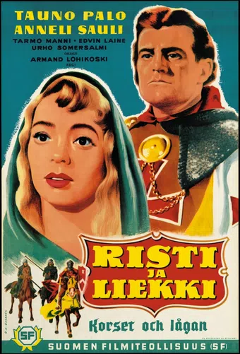 risti ja liekki 1957 poster