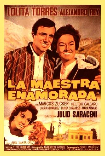 la maestra enamorada 1961 poster