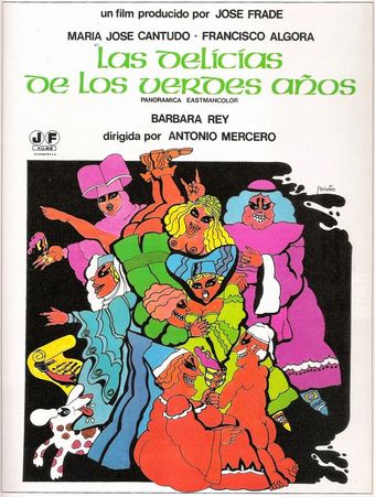 las delicias de los verdes años 1976 poster