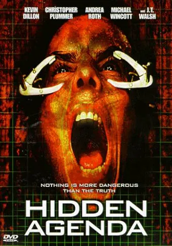 hidden agenda 1999 poster