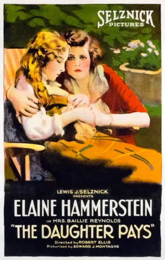 the daughter pays 1920 poster