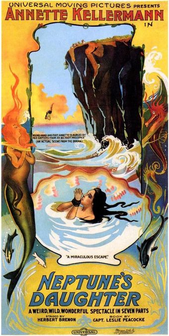 neptune's daughter 1914 poster