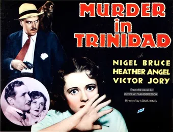 murder in trinidad 1934 poster