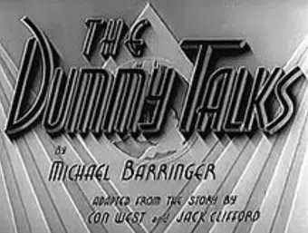 the dummy talks 1943 poster