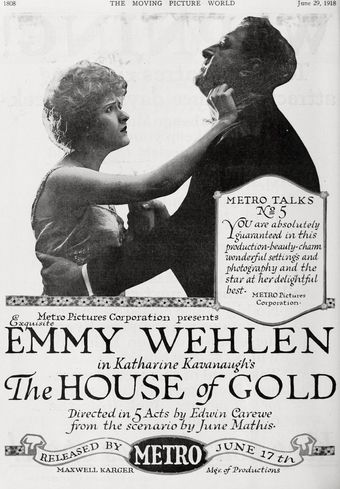 the house of gold 1918 poster