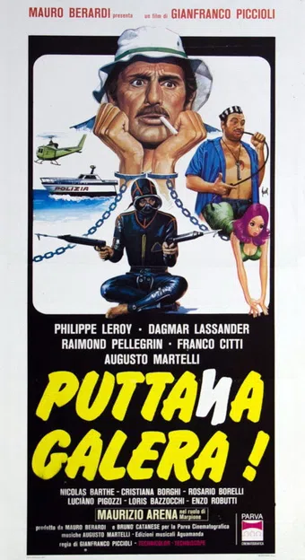 puttana galera! 1976 poster