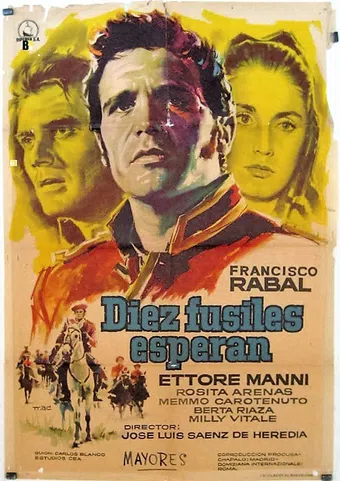 diez fusiles esperan 1959 poster