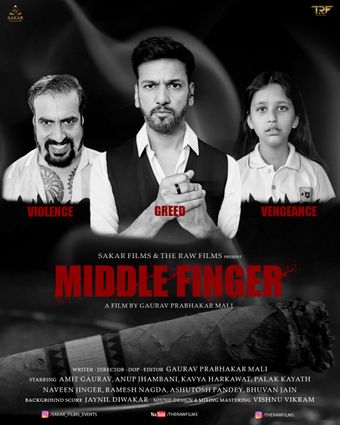 middle finger 2024 poster