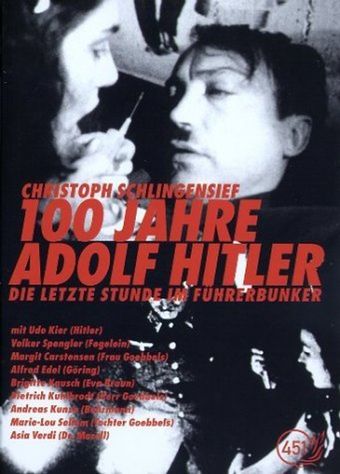 100 jahre adolf hitler - die letzte stunde im führerbunker 1989 poster