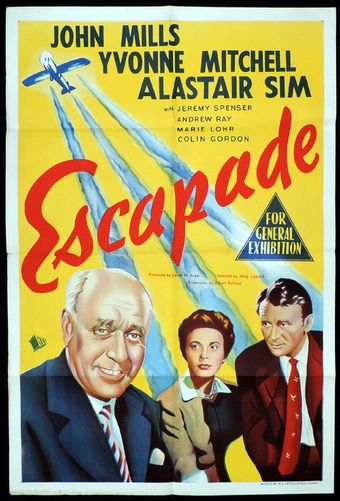 escapade 1955 poster