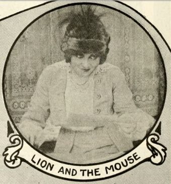 the lion and the mouse 1914 poster